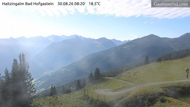 Archived image Webcam Haitzingalm View - Bad Hofgastein
