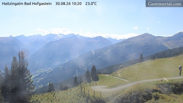 Archived image Webcam Haitzingalm View - Bad Hofgastein