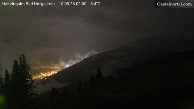 Archived image Webcam Haitzingalm View - Bad Hofgastein