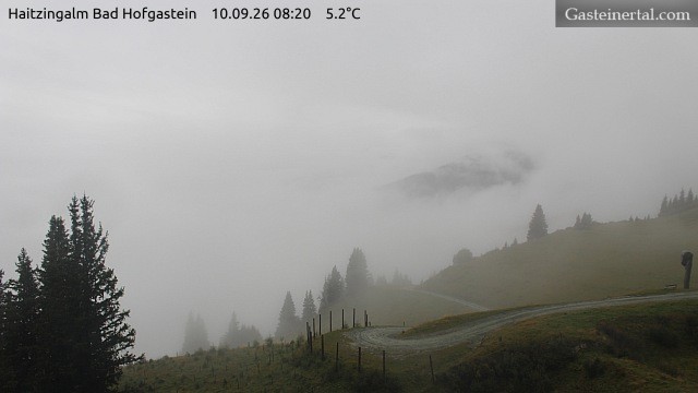 Archived image Webcam Haitzingalm View - Bad Hofgastein