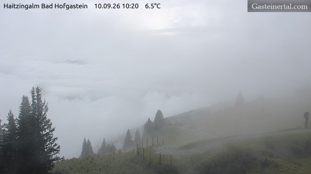 Archived image Webcam Haitzingalm View - Bad Hofgastein