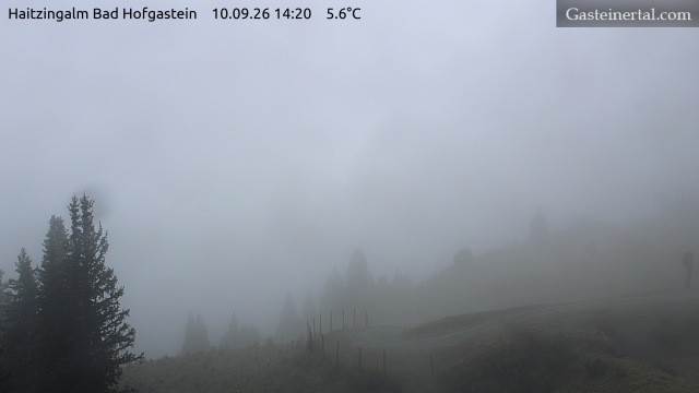 Archived image Webcam Haitzingalm View - Bad Hofgastein