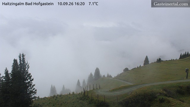 Archived image Webcam Haitzingalm View - Bad Hofgastein