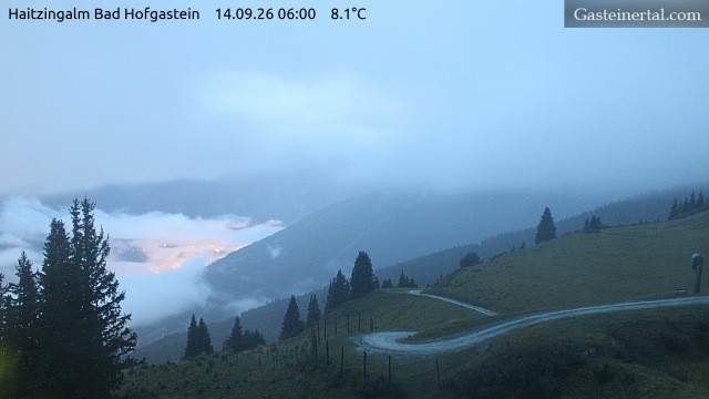 Archived image Webcam Haitzingalm View - Bad Hofgastein