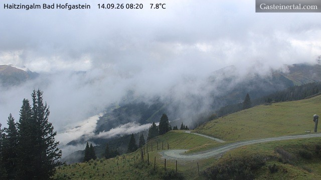 Archived image Webcam Haitzingalm View - Bad Hofgastein