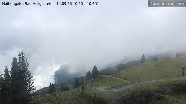 Archived image Webcam Haitzingalm View - Bad Hofgastein