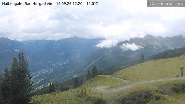 Archived image Webcam Haitzingalm View - Bad Hofgastein