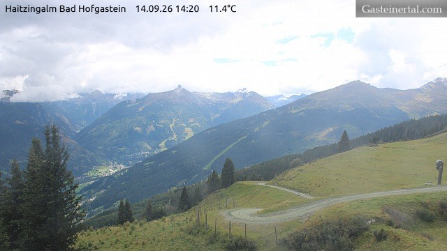 Archived image Webcam Haitzingalm View - Bad Hofgastein