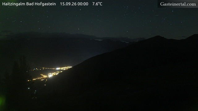 Archived image Webcam Haitzingalm View - Bad Hofgastein