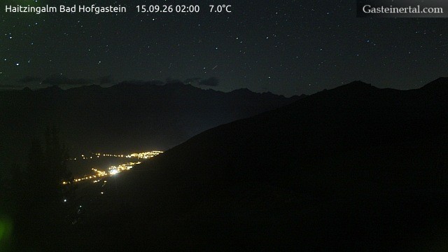 Archived image Webcam Haitzingalm View - Bad Hofgastein