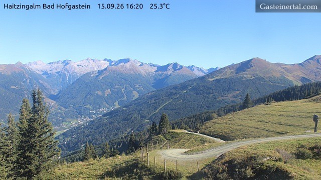 Archived image Webcam Haitzingalm View - Bad Hofgastein