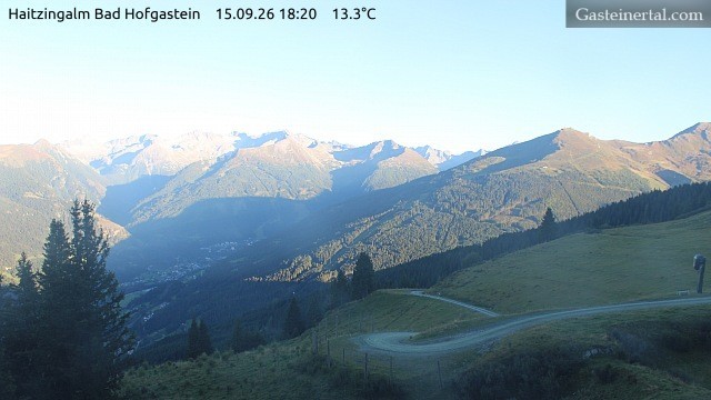 Archived image Webcam Haitzingalm View - Bad Hofgastein