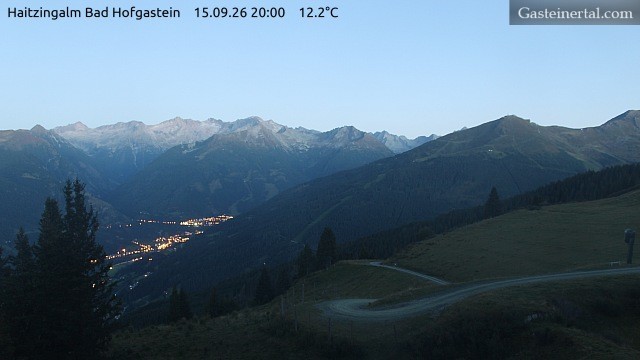 Archived image Webcam Haitzingalm View - Bad Hofgastein