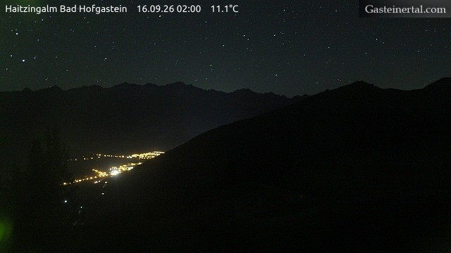 Archived image Webcam Haitzingalm View - Bad Hofgastein