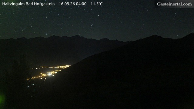 Archived image Webcam Haitzingalm View - Bad Hofgastein