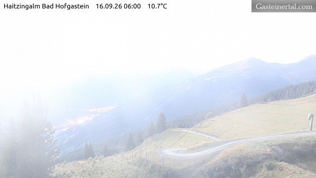 Archived image Webcam Haitzingalm View - Bad Hofgastein