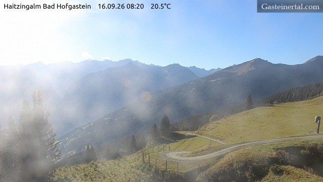 Archived image Webcam Haitzingalm View - Bad Hofgastein