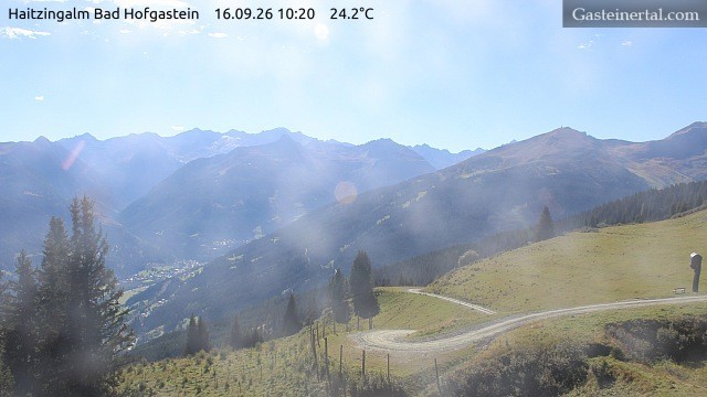 Archived image Webcam Haitzingalm View - Bad Hofgastein