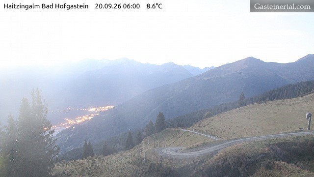 Archived image Webcam Haitzingalm View - Bad Hofgastein