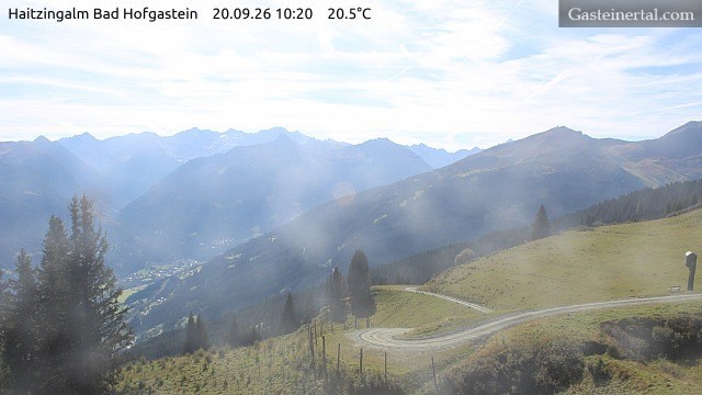 Archived image Webcam Haitzingalm View - Bad Hofgastein