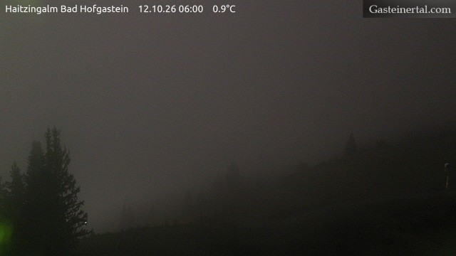 Archiv Foto Webcam Bad Hofgastein: Ausblick Haitzingalm