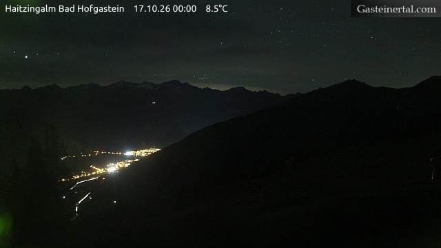 Archived image Webcam Haitzingalm View - Bad Hofgastein
