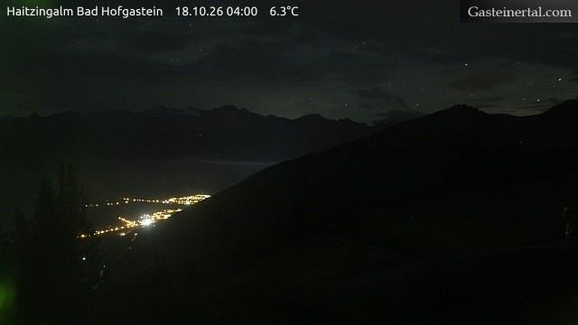 Archived image Webcam Haitzingalm View - Bad Hofgastein