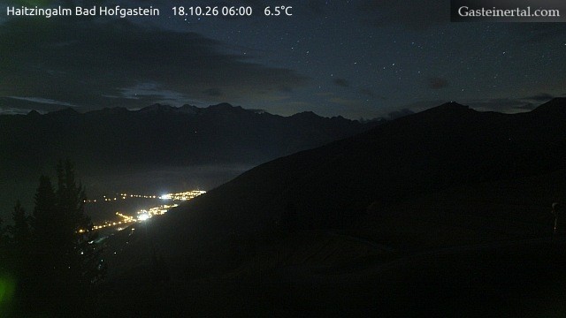 Archived image Webcam Haitzingalm View - Bad Hofgastein
