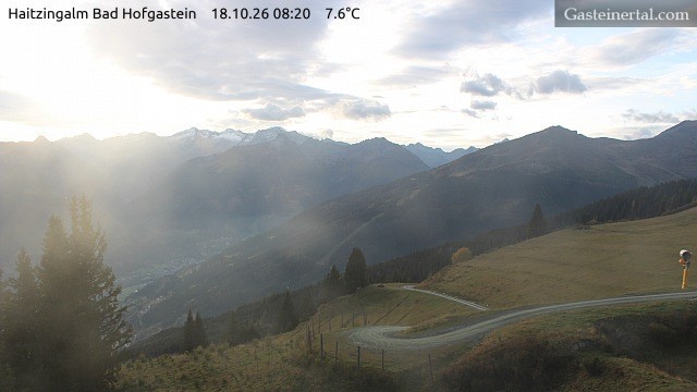 Archived image Webcam Haitzingalm View - Bad Hofgastein
