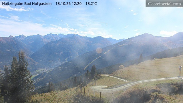 Archived image Webcam Haitzingalm View - Bad Hofgastein