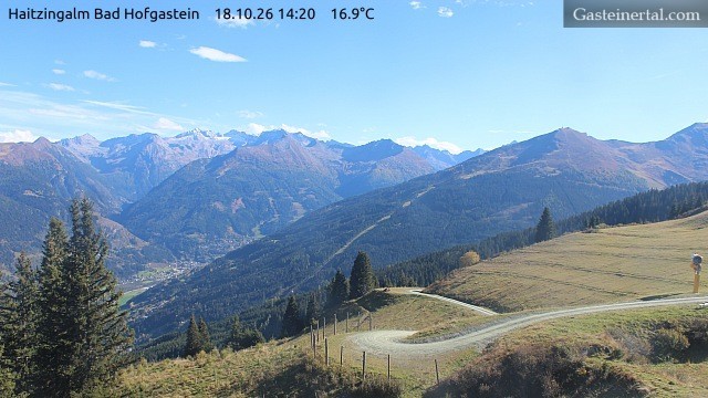 Archived image Webcam Haitzingalm View - Bad Hofgastein