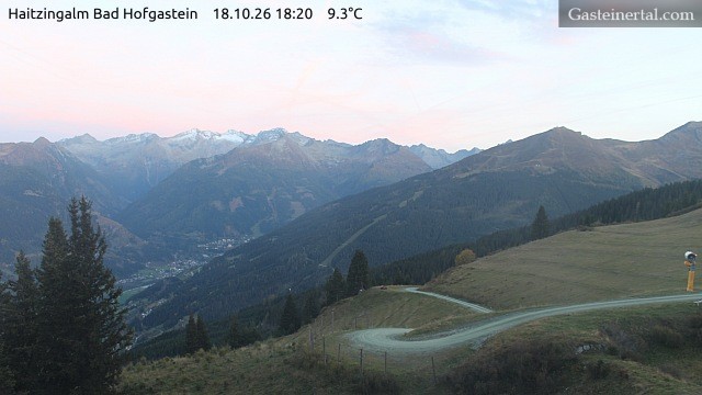 Archived image Webcam Haitzingalm View - Bad Hofgastein
