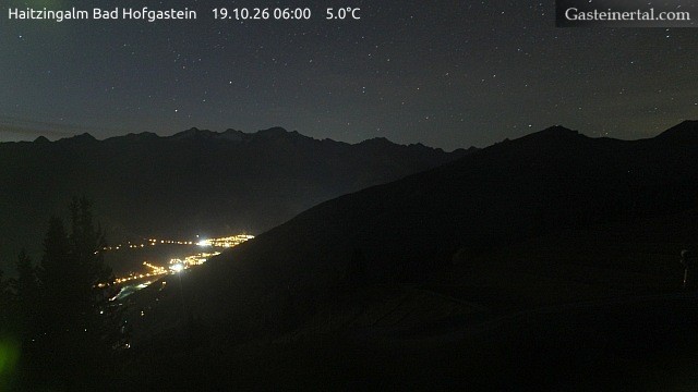 Archived image Webcam Haitzingalm View - Bad Hofgastein