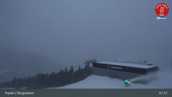 Archiv Foto Webcam Sesselbahn Popolo 2 in Eben im Pongau