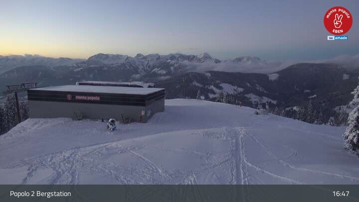 Archiv Foto Webcam Sesselbahn Popolo 2 in Eben im Pongau