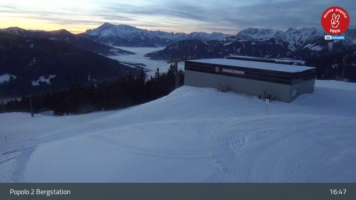Archiv Foto Webcam Sesselbahn Popolo 2 in Eben im Pongau