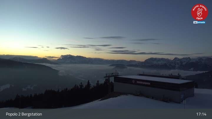 Archiv Foto Webcam Sesselbahn Popolo 2 in Eben im Pongau
