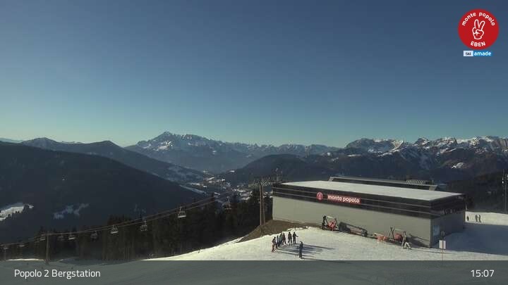 Archiv Foto Webcam Sesselbahn Popolo 2 in Eben im Pongau