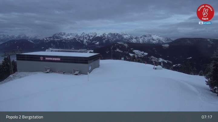 Archived image Webcam Chairlift Popolo 2 in Eben/Pongau