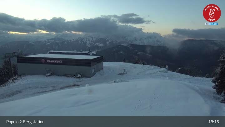 Archiv Foto Webcam Sesselbahn Popolo 2 in Eben im Pongau