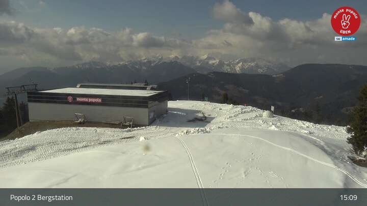 Archiv Foto Webcam Sesselbahn Popolo 2 in Eben im Pongau