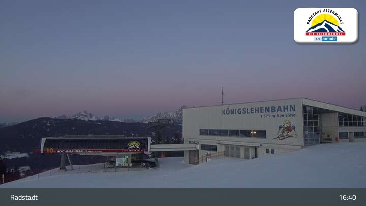 Archived image Webcam Kehmadhöhe (Radstadt Altenmarkt)