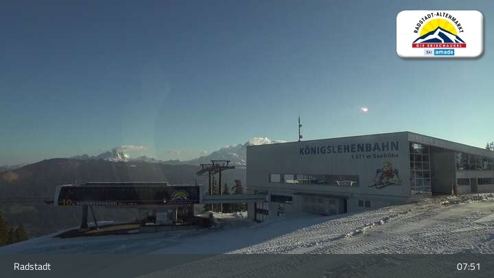 Archived image Webcam Kehmadhöhe (Radstadt Altenmarkt)