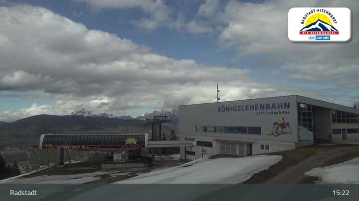 Archived image Webcam Kehmadhöhe (Radstadt Altenmarkt)