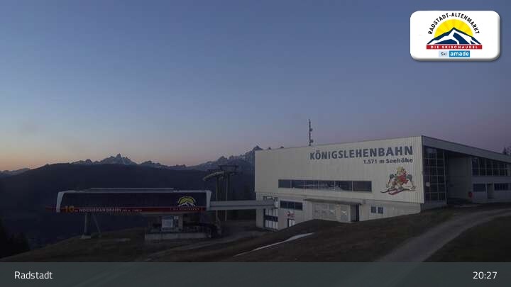 Archived image Webcam Kehmadhöhe (Radstadt Altenmarkt)