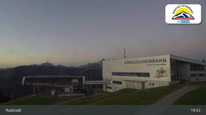Archived image Webcam Kehmadhöhe (Radstadt Altenmarkt)