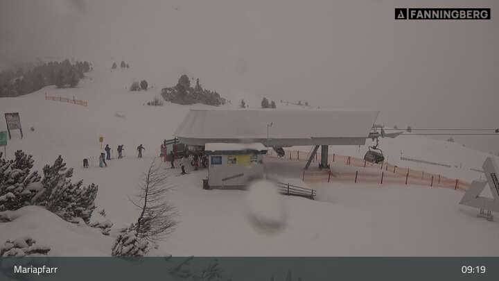 Archiv Foto Webcam Fanningberg - Bergstation