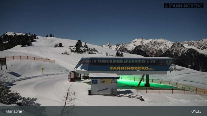 Archiv Foto Webcam Fanningberg - Bergstation