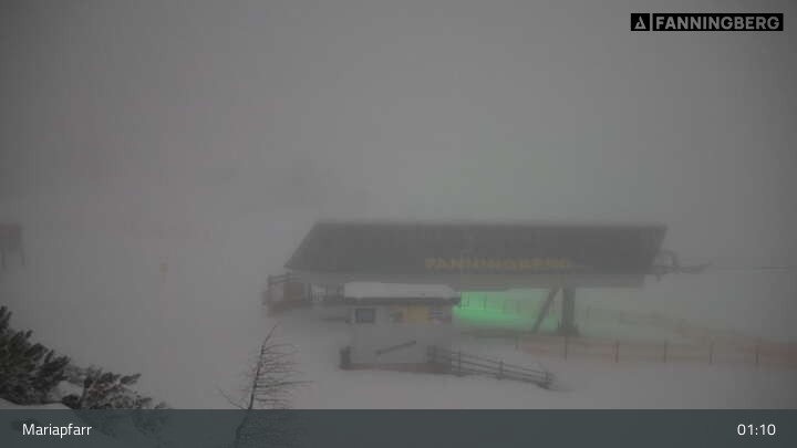Archiv Foto Webcam Fanningberg - Bergstation