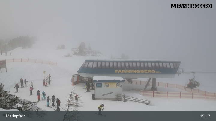 Archiv Foto Webcam Fanningberg - Bergstation